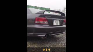 Galant hks superdragger exhaust [upl. by Silverts]