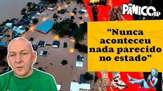 LUCIANO HANG FALA SOBRE ENCHENTES NO RIO GRANDE DO SUL “CENÁRIO DE GUERRA” [upl. by Thurman]