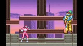 SNES Longplay 274 Mighty Morphin Power Rangers [upl. by Attehcnoc92]