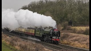 60163 Tornado A Full Chime Display Through The Avon Valley  The Sulis amp Sarum 2018 [upl. by Desi]