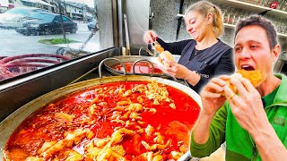 Portugal Street Food 🇵🇹 KING OF SANDWICHES  Portuguese Food Tour in Porto [upl. by Auohc]