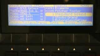 2 Kurzweil PC3 Series Program Mode Overview [upl. by Nitneuq479]