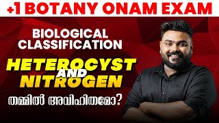 1 BOTANY BIOLOGICAL CLASSIFICATION Heterocyst amp Nitrogen തമ്മിൽ അവിഹിതമോ  MS SOLUTIONS [upl. by Madra648]