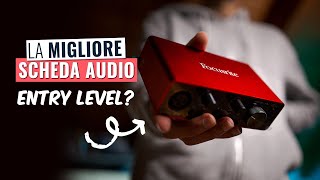 La MIGLIORE Scheda Audio ECONOMICA 🎸 Focusrite SCARLETT SOLO [upl. by Claude]