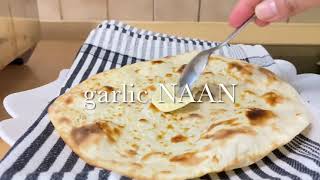 Garlic Naan recipe  NaanBrot mit Butter Knoblauch [upl. by Ahsinrev]