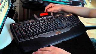 LOGITECH G15 GAMING KEYBOARD  720p HQ [upl. by Sidras]