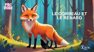 🦊🎶 Le Corbeau et le Renard  La Fable en Chanson pour Enfants 🎤🐦 [upl. by Abihsat563]