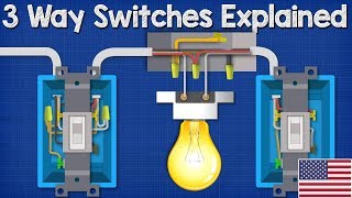 3 Way Switches Explained  How to wire 3 way light switch [upl. by Whitson397]