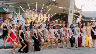 The Moments Interview Road to Miss Universe Thailand 2024 The First Meeting at Yak Ratchada Market [upl. by Enilec]