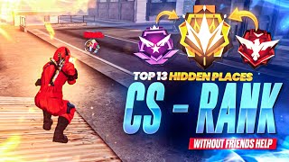 BEST HIDDEN PLACES IN CLASH SQUAD IN FREE FIRE  CS RANK PUSH TIPS AND TRICKS  Gaming Abhirup [upl. by Annahtur]