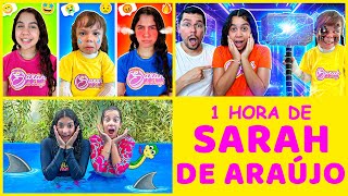 SARAH DE ARAÚJO 1 HORA DE HISTÓRIAS DIVERTIDAS PARA CRIANÇAS  Funny Story for Kids [upl. by Hpejsoj]