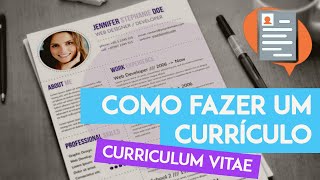 Curriculum Vitae Simples 2024 → Curriculum Pronto Para Preencher [upl. by Geddes467]