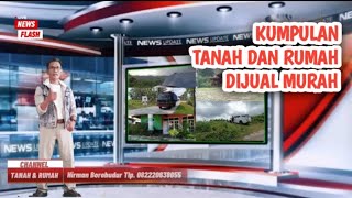 KUMPULAN TENAH DAN RUMAH DIJUAL MURAH TanahRumahhirmanBorobudur rumah tanah dijual murah [upl. by Chaille]