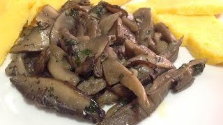 Funghi Trifolati ricetta base [upl. by Aicenev]