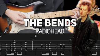 Radiohead  The Bends Guitar lesson with TAB [upl. by Jodie]