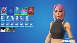 HARMONIZER Skin Showcase in Fortnite [upl. by Odnumyar937]