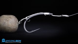 How to tie a Combi rig  Carp rigs  By Angling Iron [upl. by Nash124]