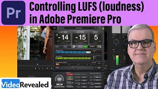 Controlling LUFS loudness in Adobe Premiere Pro [upl. by Aloz]