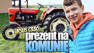 Kupił TRAKTOR URSUS C330 za pieniądze z komunii  Niesamowita historia Filipa [upl. by Negem]