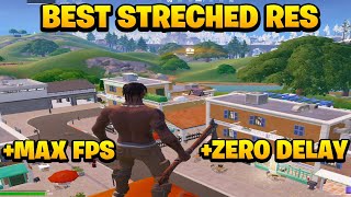 How to get The BEST Stretched Resolution in Fortnite Chapter 5 ✅ HUGE FPS BOOST [upl. by Agnese]