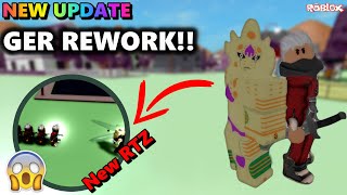 NEW REWORK Gold Experience Requiem Rework  Project JoJo Showcase PJJ  ROBLOX [upl. by Llezniuq]