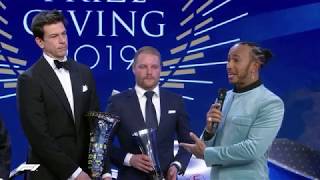 2019 FIA PrizeGiving in Paris Hamilton and Mercedes officially crowned champion [upl. by Aneerhs]