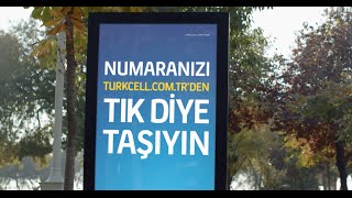 Numaranızı quotTık Diyequot Turkcell’e Taşıyın [upl. by Rialb131]