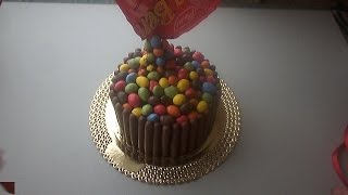 Torta Cascata smarties  Gravity Cake [upl. by Ferrell]