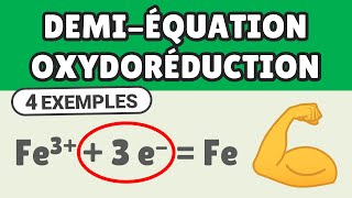 OXYDORÉDUCTION 💪 équilibrer demiéquation  1ère spé  Physique Chimie [upl. by Llirred999]