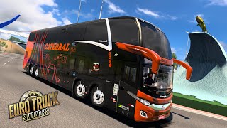 VIAGEM APARECIDA DO RIO DOCE  CATANDUVA  VIAÇÃO CATEDRAL  EURO TRUCK SIMULATOR 2 ETS2 [upl. by Gainer744]