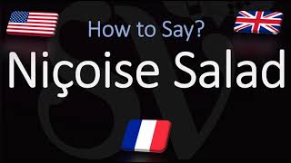 How to Pronounce Nicoise Salad CORRECTLY French amp English Pronunciation [upl. by Akehsyt]