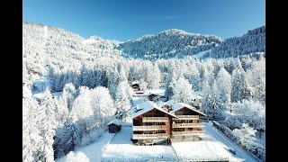 Elegant Ski Home in VillarsSurOllon Switzerland Luxury Channel [upl. by Lody]