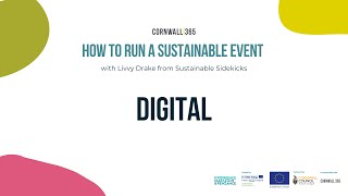 Sustainable Events Digital [upl. by Akiemehs]