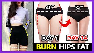 BEST SLIM HIPS WORKOUT  Lose Hips Fat and Butt Fat Reduce Wide Hips Fast in 2 Weeks [upl. by Offen852]