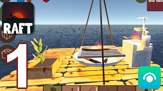 Raft Survival Simulator  Gameplay Walkthrough Part 1 iOS Android [upl. by Zilber210]