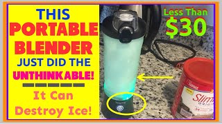 TongJing Portable Blender Review [upl. by Aerdna]