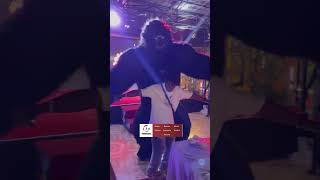 Is This Real😳Gigantic Gorilla Dance To Afrobeats At An Award Show In Ghana [upl. by Lrac944]