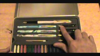 unboxing a Staedtler calligraphy set [upl. by Kcirdorb]