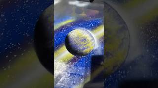 learnwithme spraypaintplanets custom art [upl. by Bertine]