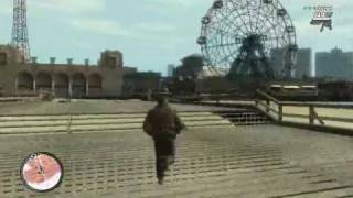 GTA IV gameplay on HD 3200 HP dv5 1160br [upl. by Ferren590]