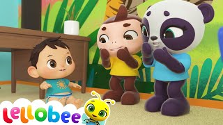 Peekaboo  Boo Boo Kids  Nursery Rhymes amp Kids Songs  Lellobee [upl. by Seel]