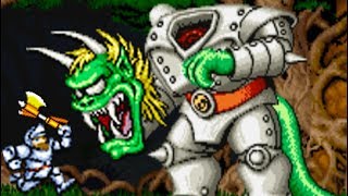 Ghouls n Ghosts Arcade All Bosses No Damage [upl. by Sofie]