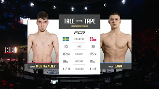 FCR 11 Djaba Murtazaliev vs Oskar Lang  FCR MMA [upl. by Narba]