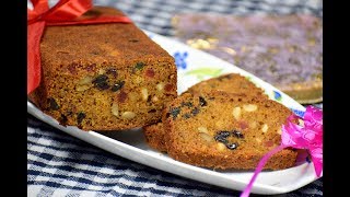 Eggless Plum Cake  बिना रम और एग के बनाये प्लम केक  Without Wine Plum CakeRecipeana [upl. by Boothe692]