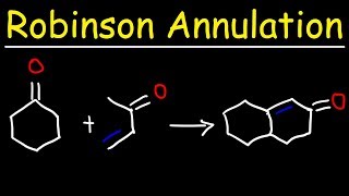 Robinson Annulation Reaction Mechanism [upl. by Schalles]