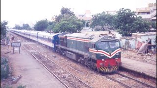 Pakistan Railways express trains assorted videos filmed in 1994 from pakistanrailcom archive [upl. by Liamsi634]