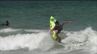 Surfing Hurricane Dorian Swell in Florida  A Surfing Video [upl. by Sammy828]