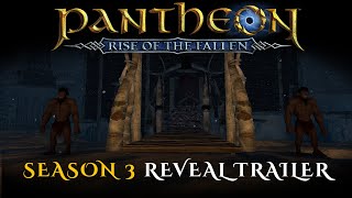 Pantheon Rise of The Fallen  Season 3 Reveal Trailer [upl. by Rhyne]