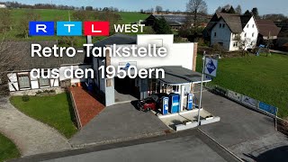 RetroTankstelle aus den 1950erJahren im Sauerland  RTL WEST 10042024 [upl. by Sewole]