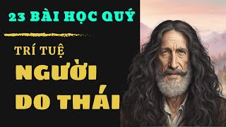 quot23 Câu Nói THẤM Người Do Thái Bài Học Sâu Sắc Cho Cuộc Sốngquot [upl. by Moazami]